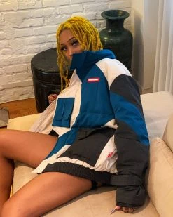 SPRAYGROUND® SHOCKWAVE COLOR BLOCK VINTAGE JACKET APPAREL+GEAR