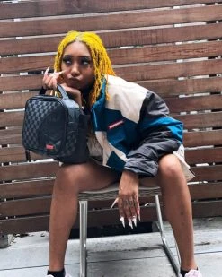 SPRAYGROUND® SHOCKWAVE COLOR BLOCK VINTAGE JACKET APPAREL+GEAR