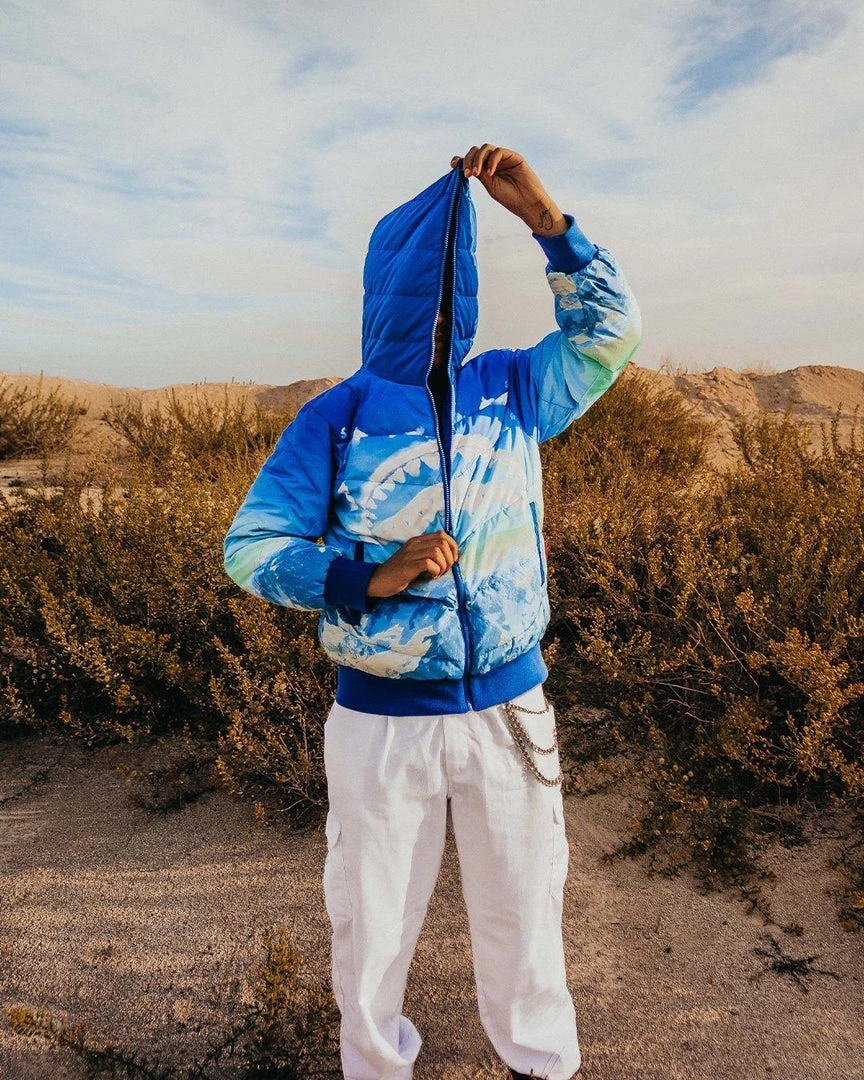 SPRAYGROUND® SHARKSPHERE REVERSIBLE PUFFER JACKET 12 SPRAYGROUND® SHARKSPHERE REVERSIBLE PUFFER JACKET