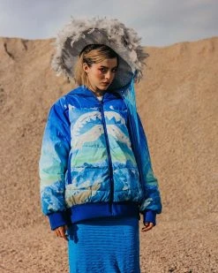 SPRAYGROUND® SHARKSPHERE REVERSIBLE PUFFER JACKET 26 SPRAYGROUND® SHARKSPHERE REVERSIBLE PUFFER JACKET
