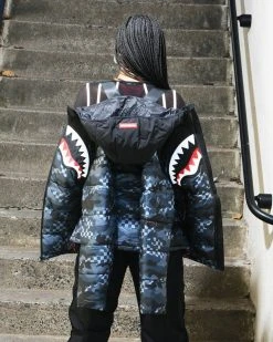 SPRAYGROUND® APPAREL+GEAR 3AM ITALIA BACKSTRAP PUFFER JACKET