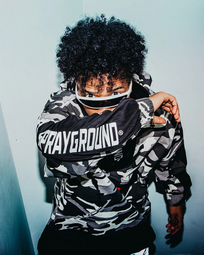 SPRAYGROUND® NIGHT CAMO PULLOVER ANORAK JACKET APPAREL+GEAR 8 SPRAYGROUND® NIGHT CAMO PULLOVER ANORAK JACKET APPAREL+GEAR